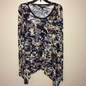 NWT Simply Vera Vera Wang long sleeve blouse